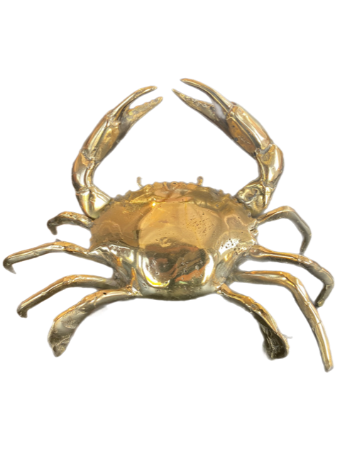 GOLD CRAB TABLE DECO